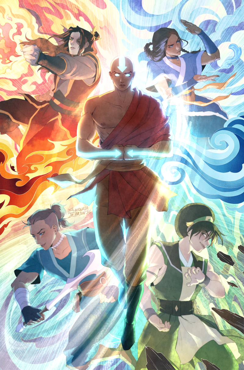 artwork of Avatar Aang: The Last Airbender