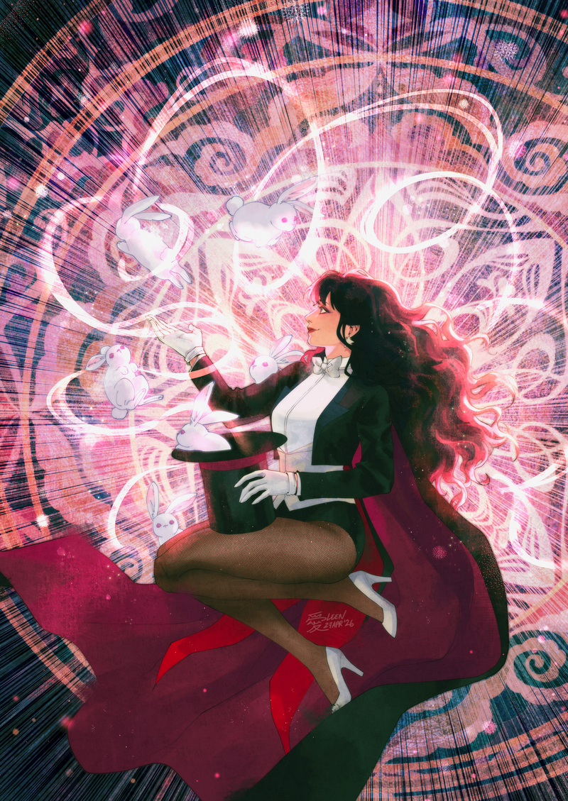 Artwork of Zatanna