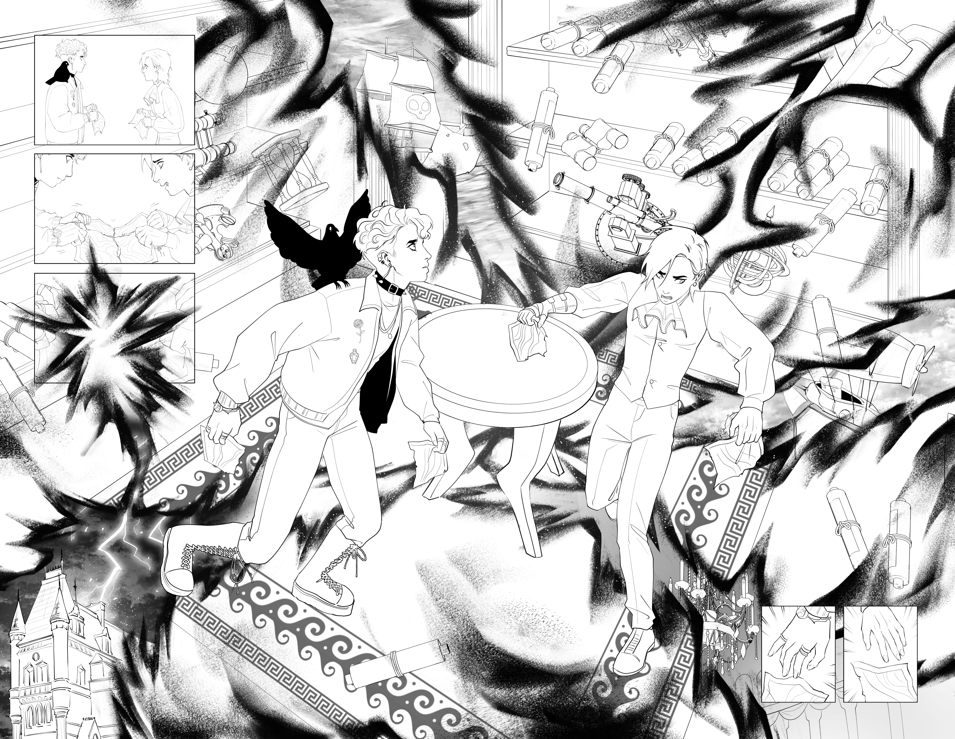 Monster High: Boomuda Triangle #1 Page 16-17